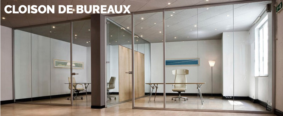 Cloison de bureaux
